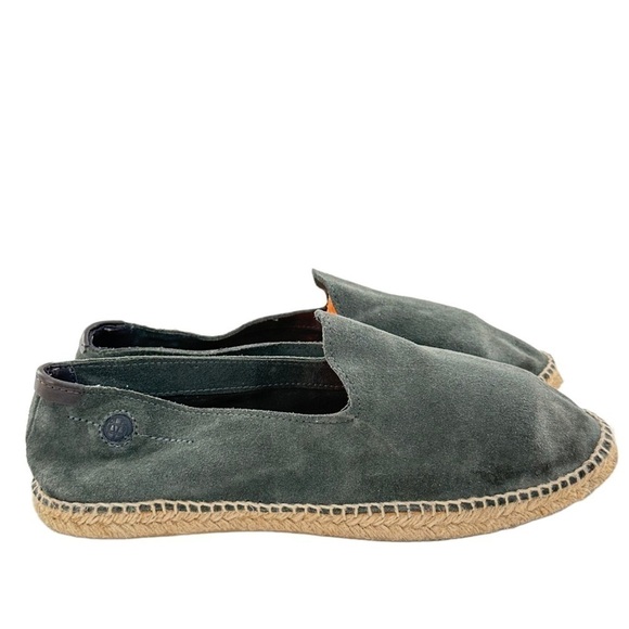 Massimo Dutti mens flats size 43 split suede espadrilles gray suede loafers - Picture 14 of 14